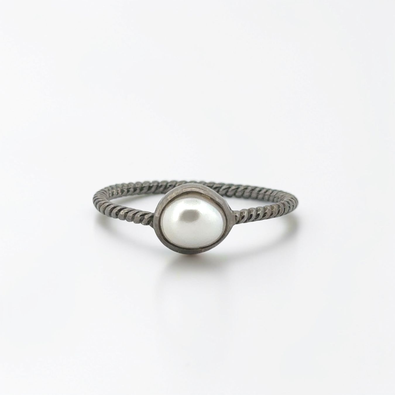 Olga Ribler Ringe: Silberring mit Süsswasserperle Gr.58 – Neu (gemäss Beschreibung) aus Luzern von MonikaS03 3