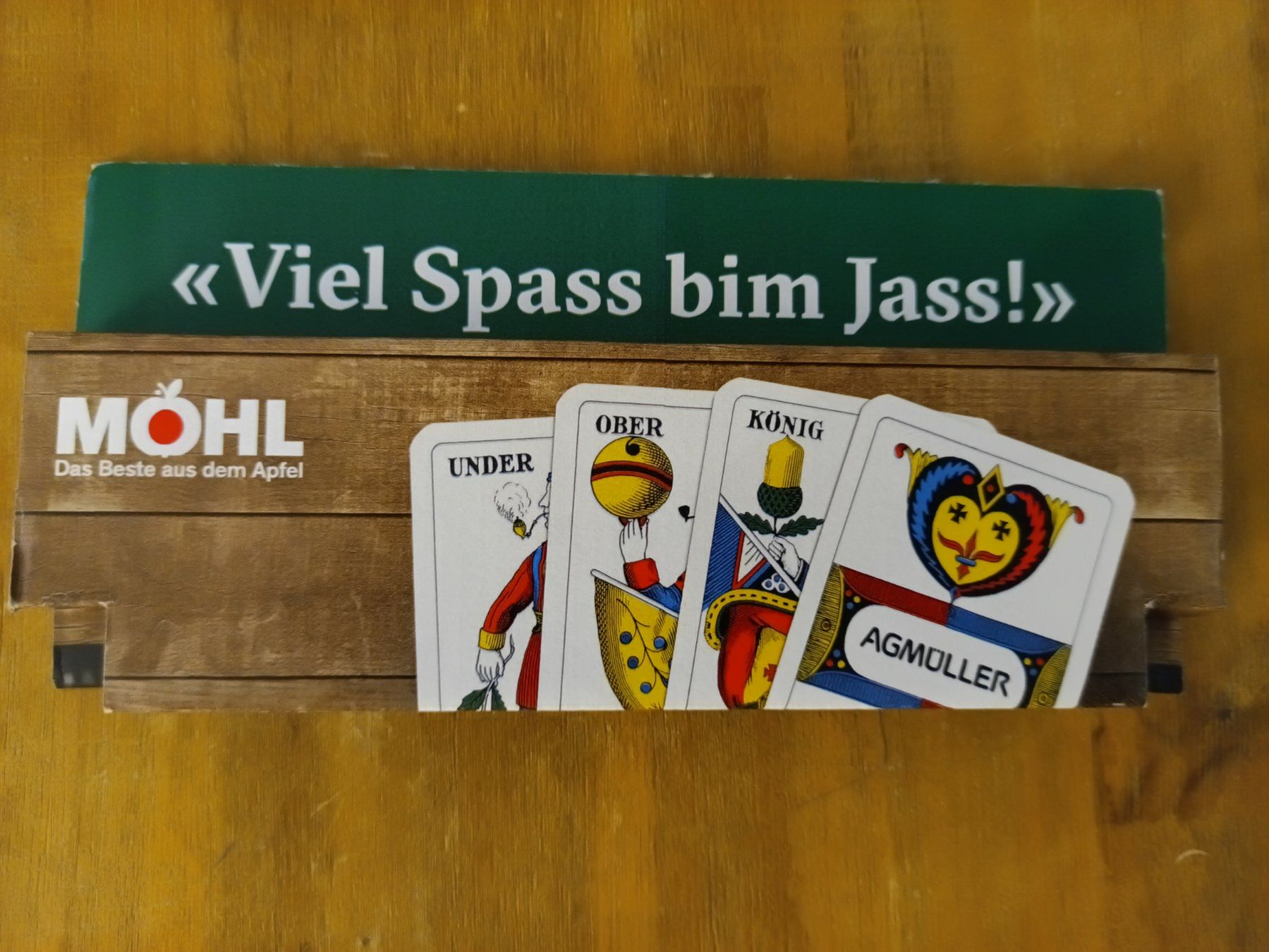 Giochi: 2er Neue Jass Karten, von Möhl – Nuovo e nell'imballaggio originale da Schwyz venduto da s.verkauf