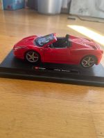 Burago Ferrari 458 Spider rot guter Zustand 60