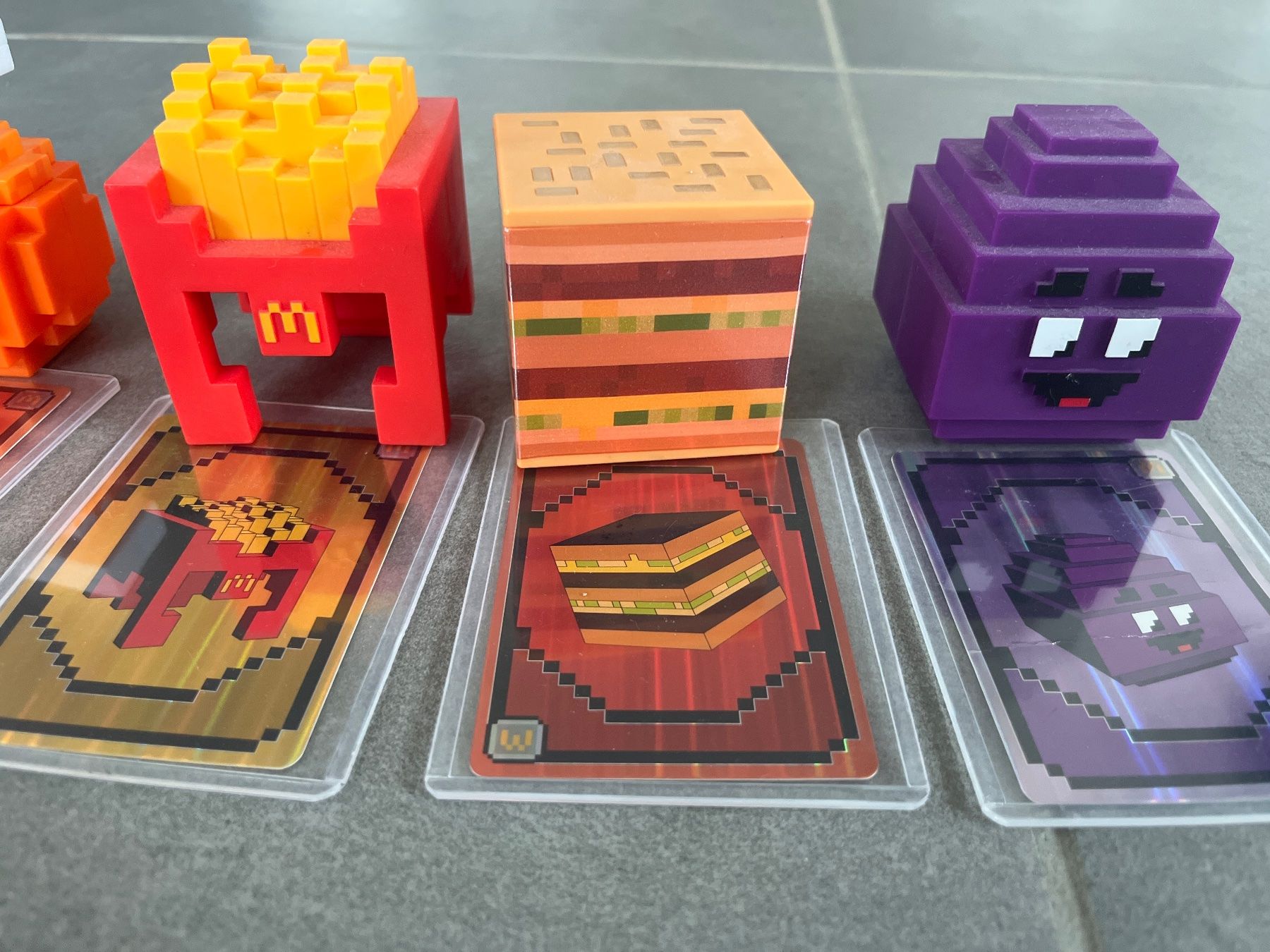 Statuette: McDonald’s Minecraft Figuren: – Usato da Diessbach b. Büren venduto da Retro-B 1