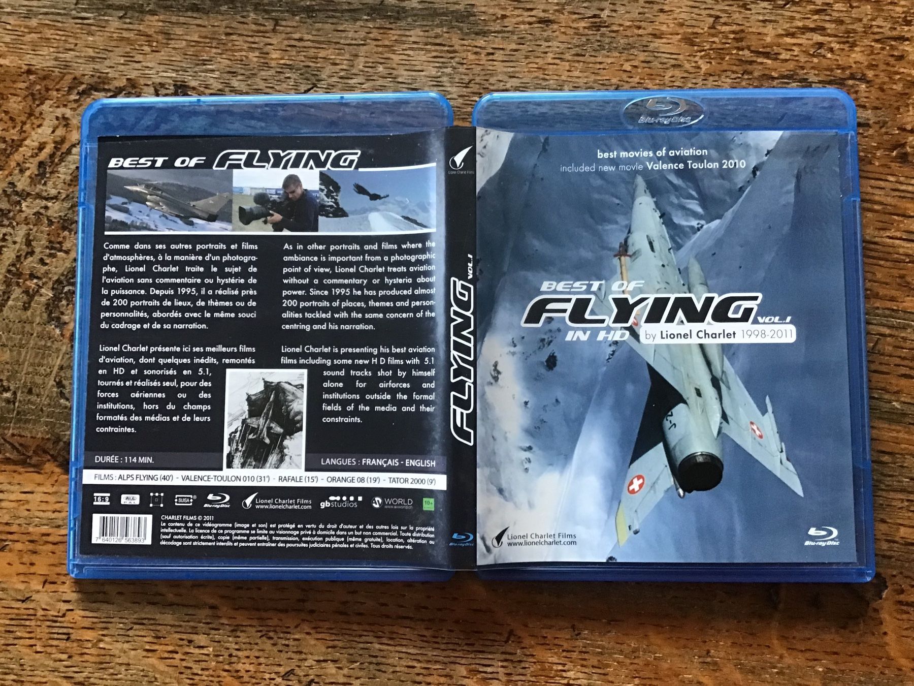 Alle DVDs: Blu-ray DVD Lionel Charlet Flying vol I – Gebraucht aus Fully von Ruby97