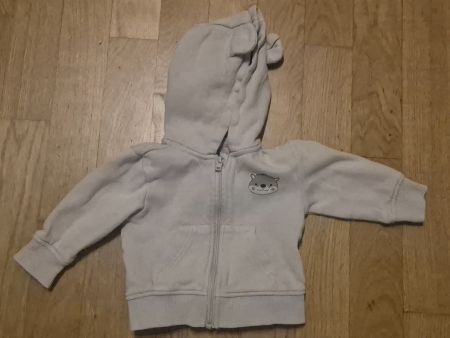 Cute Baby Bear Hoodie - Size 62 (2-4 Months) - Perfect!