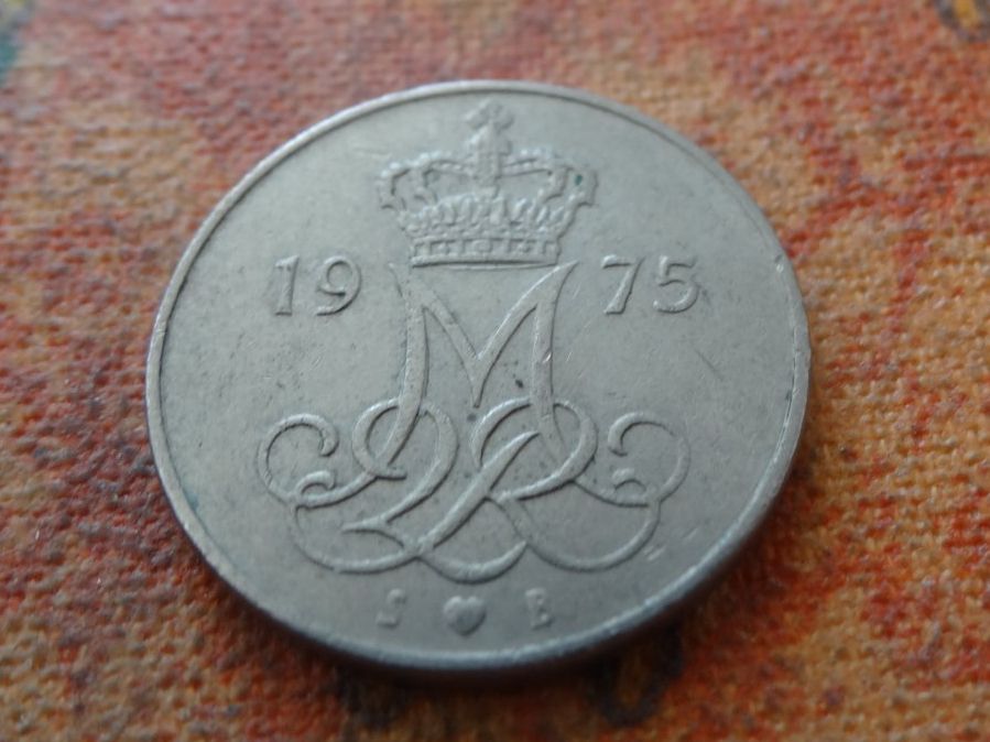 Alle Münzen: DANEMARK  10  Ore  1975 – Gebraucht aus Romanel-sur-Lausanne von Swift13