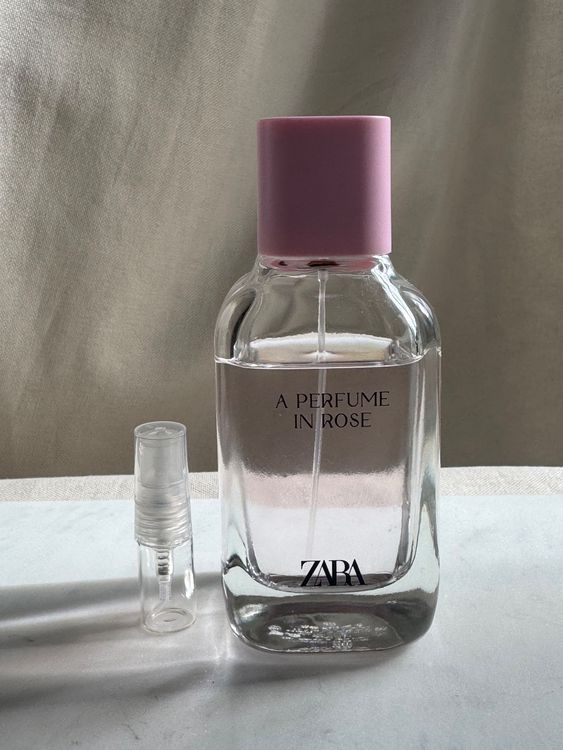 Zara Perfume Glossier You Dupe Zara A Perfume In Rose Sample