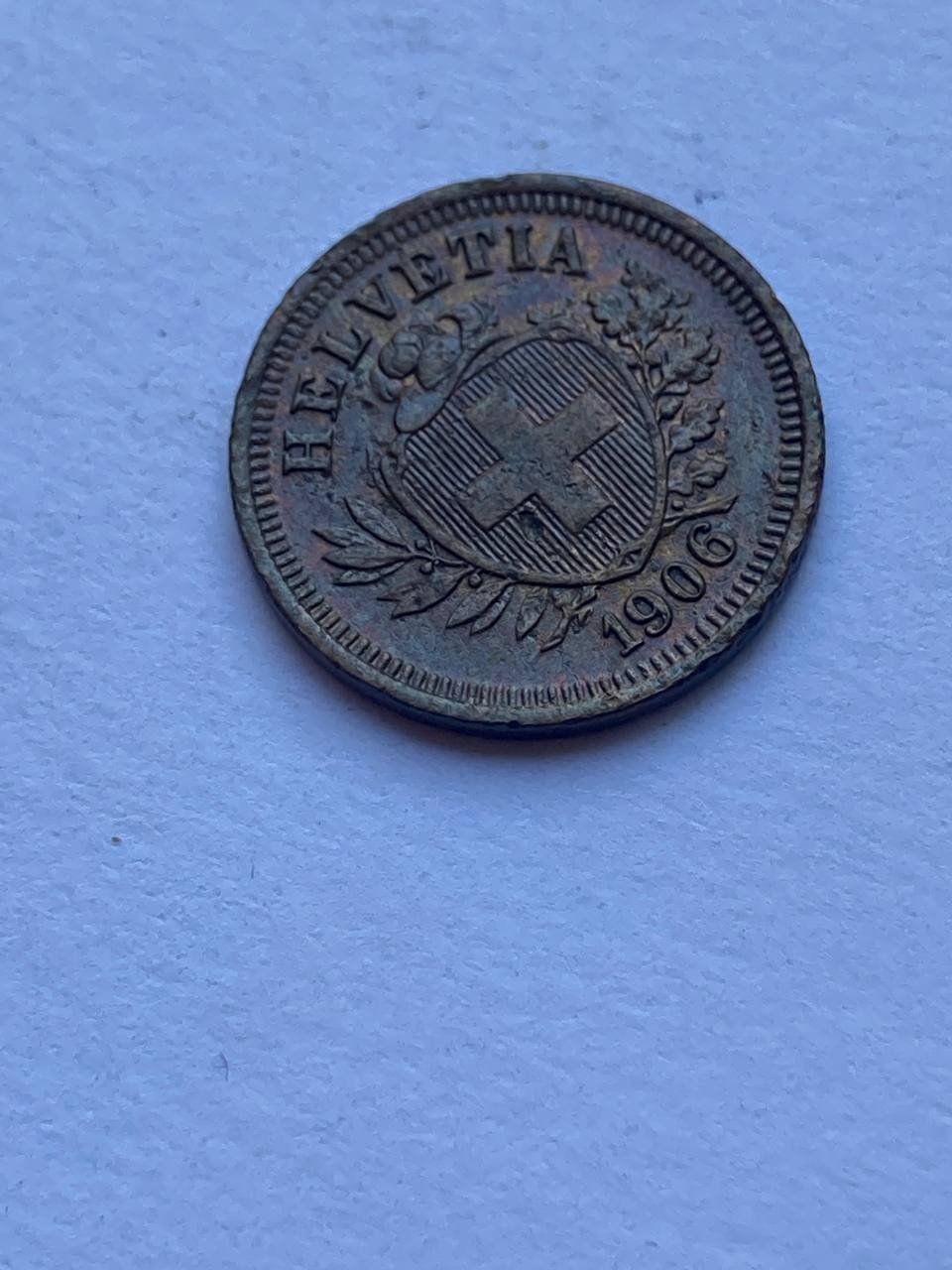 Alle Münzen: Schweiz 1 Rappen 1906 – Gebraucht aus Muralto von manueldisaba01 2