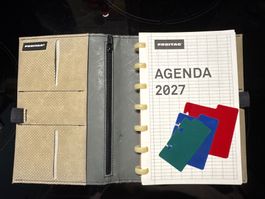 FREITAG Agenda inkl. neuem Inlay 2027, Stift & Buchzeichen