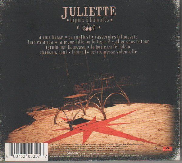 CD: Juliette - Bijoux & Babioles – Usato da Unterbch venduto da uql_2kf9 1