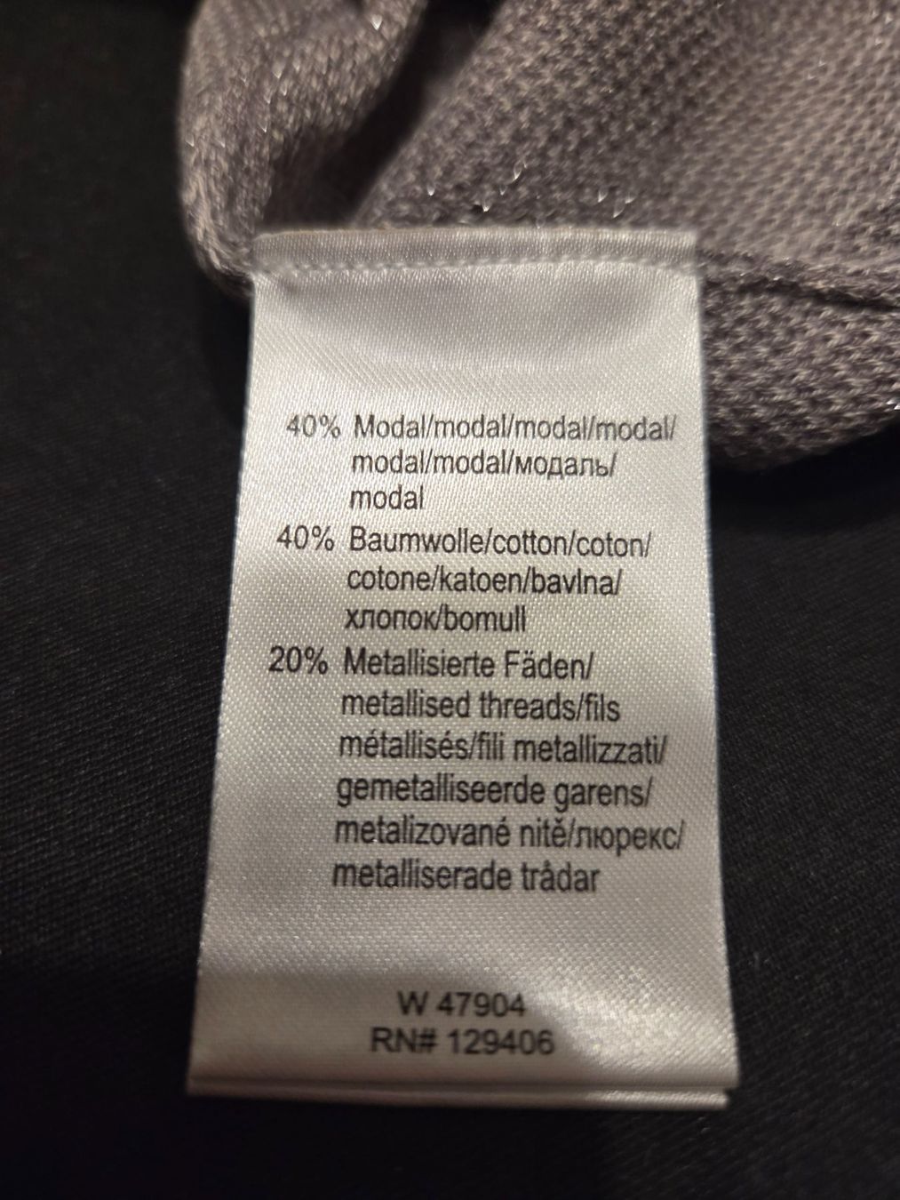 Maglioni & Felpe: NEU Wunderschöner Pullover Naturfasern im Hellgrau Gr.42 – Nuovo (secondo la descrizione) da Basel venduto da ivoli 2