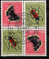 1953, Z41/II, Viererblock aus Kehrdr.bogen gest. ET (14387)