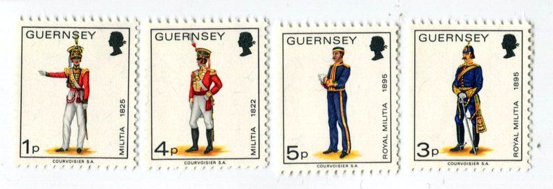 Alle Briefmarken: Briefmarken "Uniform". Guernsey – Neu und originalverpackt aus Basel von Butsch5