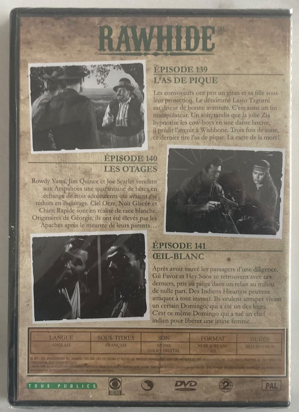 Alle DVDs: CLINT EASTWOOD - RAWHIDE N°47 – Gebraucht aus Poliez-Pittet von Newtown-Records 4