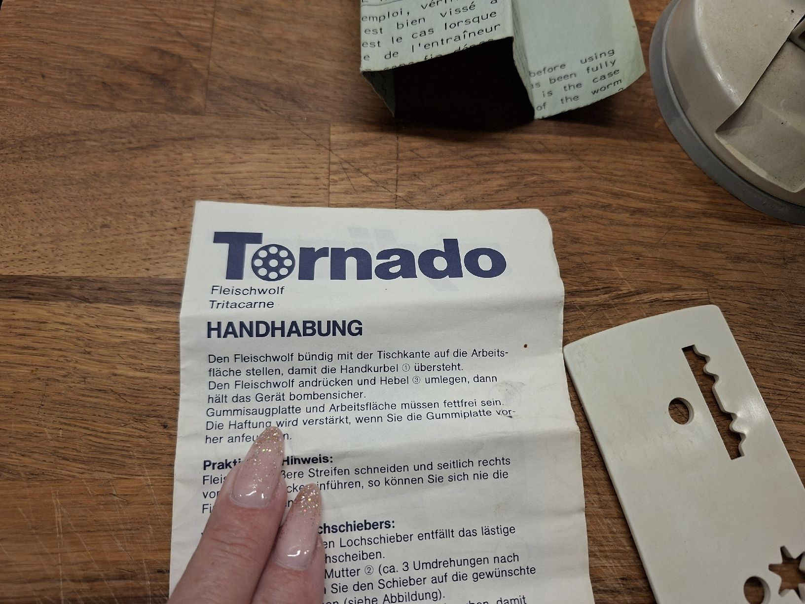 Zyliss Elettrodomestici da cucina: Fleischwolf Tornado Zyliss – Usato da Meinisberg venduto da MartinaM1972 1