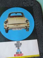 Skoda 1000 MB Prospekt / 1  Blatt