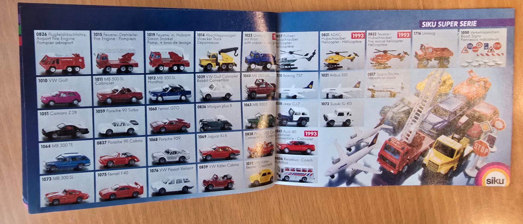 Siku Kit di modellismo & Modellini statici: Siku Katalog 1993/94 A6 quer 28 Seiten – Nuovo (secondo la descrizione) da Wallisellen venduto da Walter8304 1