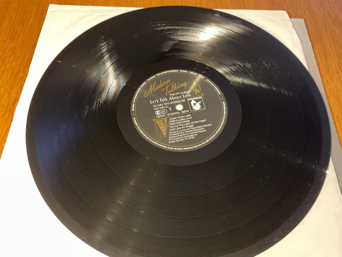 Dischi in vinile: Modern Talking Let's Talk About Love LP Vinyl Record – Usato da Steinach venduto da Quarkie 2