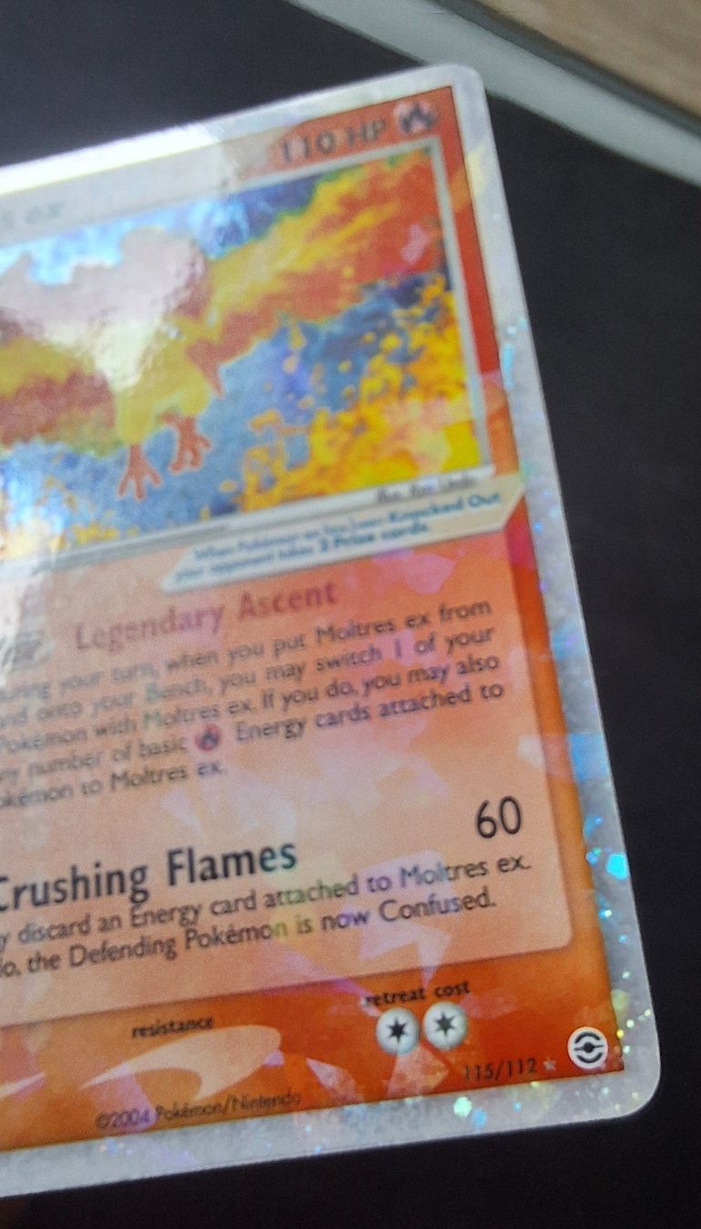 Pokémon Carte collezionabili: Moltres EX #115 Pokemon Fire Red & Leaf Green – Usato da Sugiez venduto da eLCangri90 2