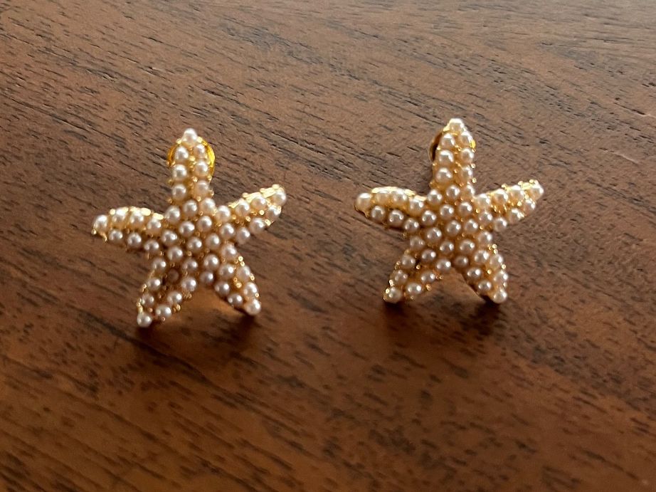 Orecchini pendenti & Orecchini a lobo: Suesse Ohrstecker mit Sternen – Nuovo e nell'imballaggio originale da Gams venduto da Mariawicca 1