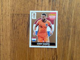 🥉 Panini WM 2026 Cody Gakpo Extra Sticker Bronze 🥉