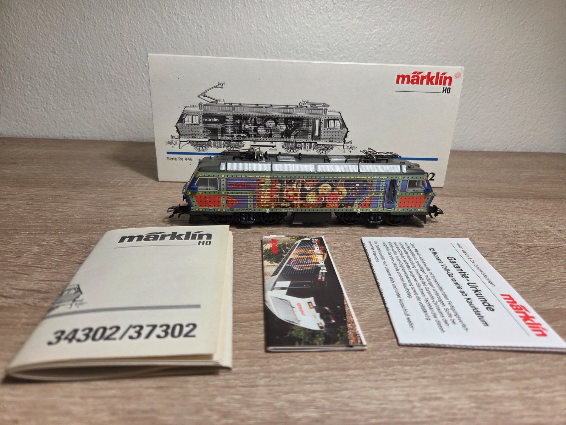Märklin Modellini di ferrovie: Märklin 34302 E-Lok Re 446 SBB Digital H0 – Nuovo e nell'imballaggio originale da St-Aubin-Sauges venduto da Lo_Go 6