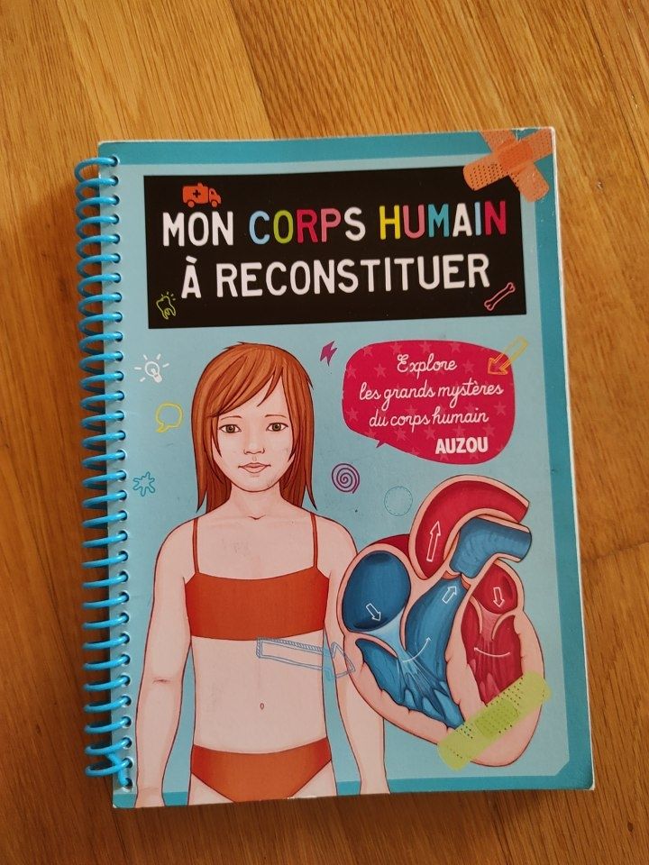 Giochi: Jeu et livre Corps humain – Usato da Moutier venduto da Mimi.75 1
