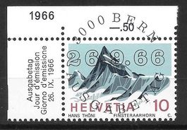 Nr. 445 mit ET Vollstempel Bern 26.9.1966 Finsteraahorn