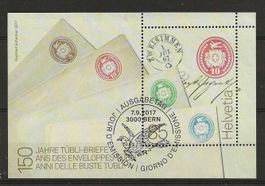 M1648 - Bloc 150 ans Tübli 1er jour