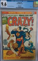 Crazy! #3 (1973), Marvel. Comics, White Mountain pedigree