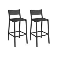 Barhocker 2er Set für Küche Wohnzimmer Industrie FELICIA