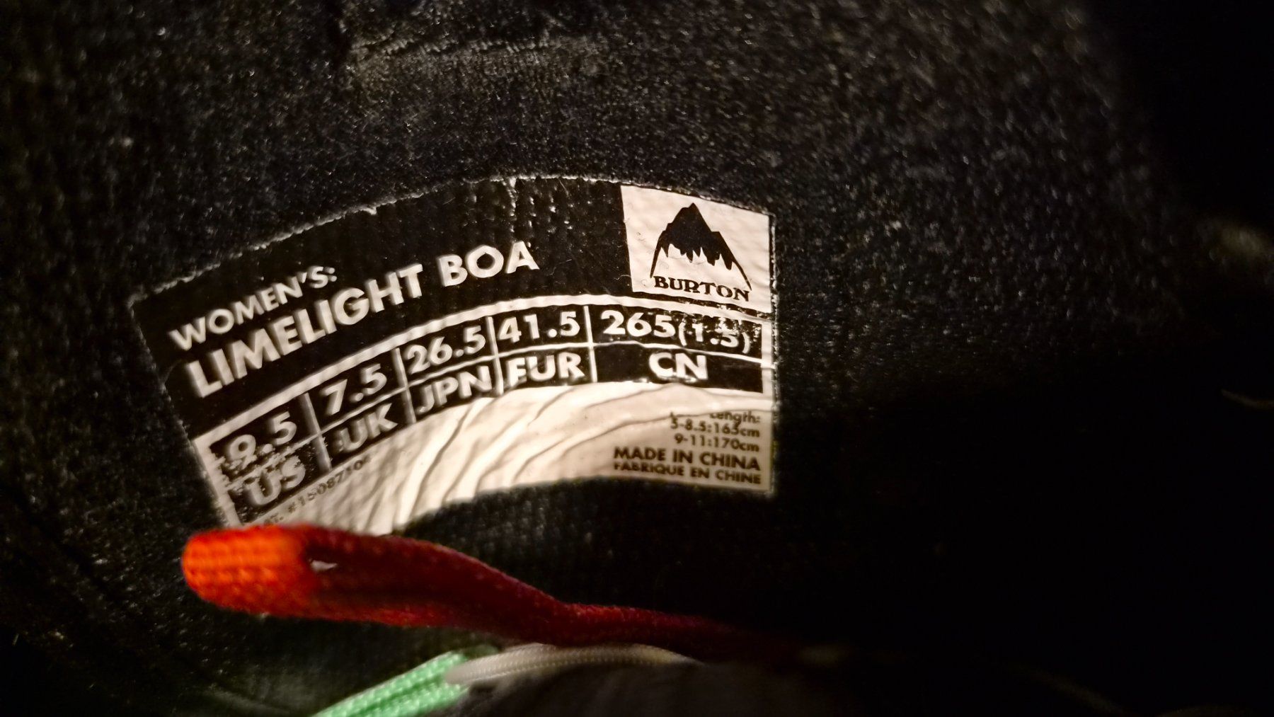 Burton Damenschuhe: Burton Snowboardschuhe Gr. 41.5 – Gebraucht aus Oberrieden von Raja011 5