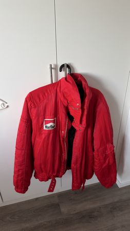 Marlboro Jacke Rot Grösse M Vintage