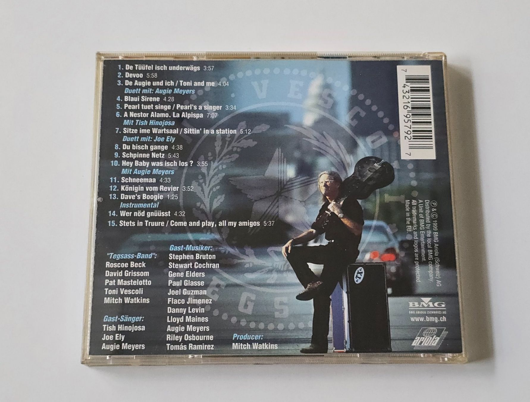 CD: CD Toni Vescoli - Tegsass – Usato da Dättlikon venduto da Wundertuete_ 1