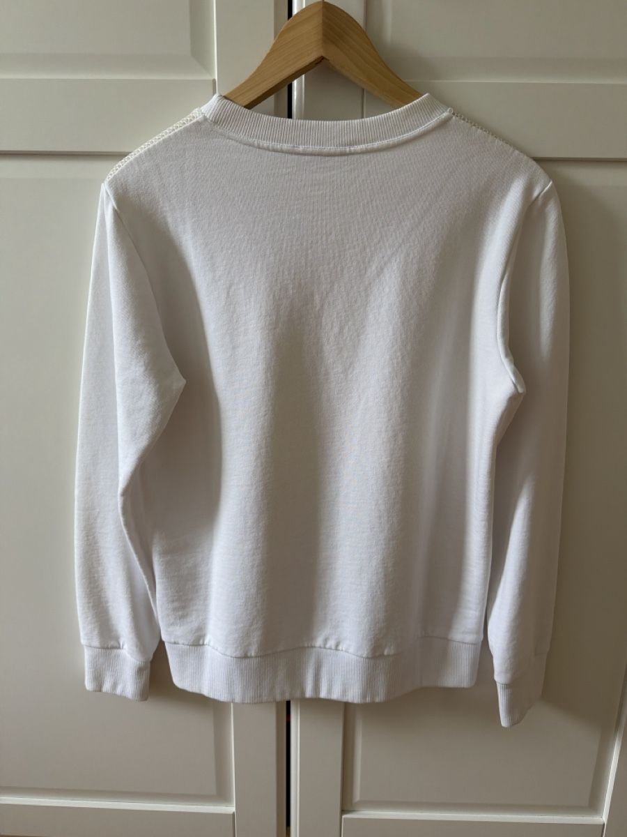 Jet Set Maglioni & Felpe: White Jet Set Mesh Sweatshirt  – Nuovo (secondo la descrizione) da Stallikon venduto da RTagel 1