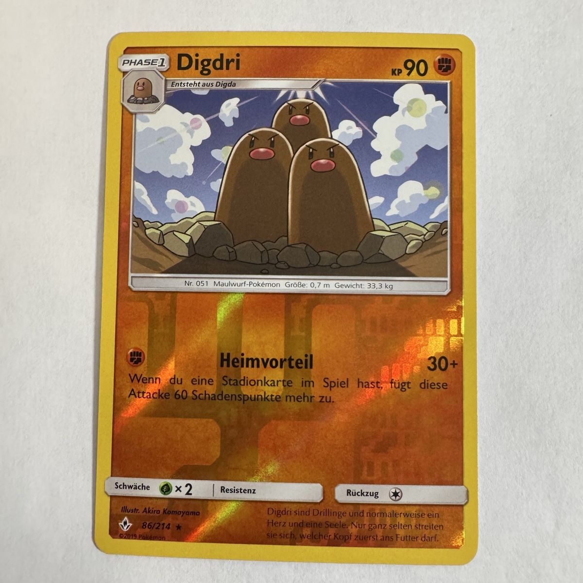 Pokémon Carte collezionabili: Pokémon Dugtrio - 86 / 214 - DE – Nuovo (secondo la descrizione) da Staad SG venduto da miaCards
