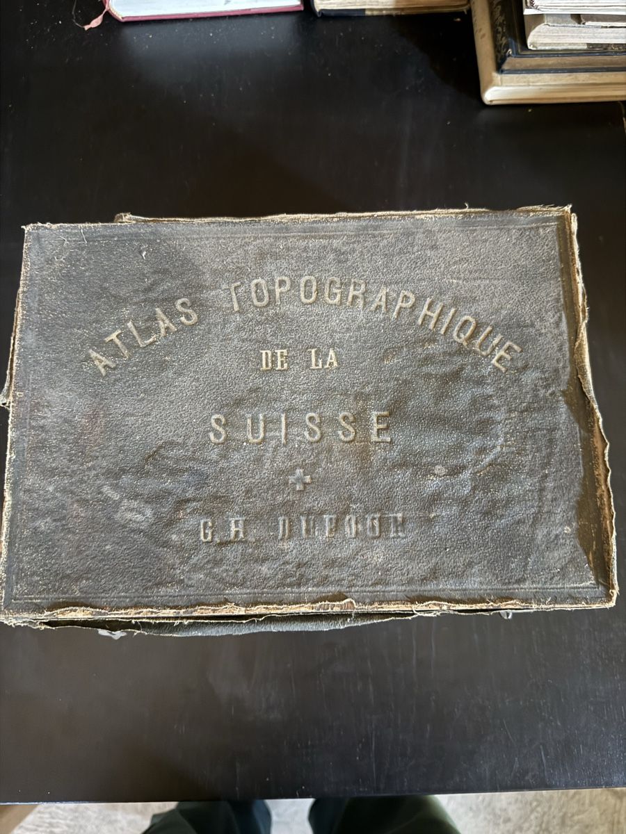 Landkarten & Atlanten: Atlas Topographique de la Suisse Dufour – Gebraucht aus Fribourg von Ardoffel