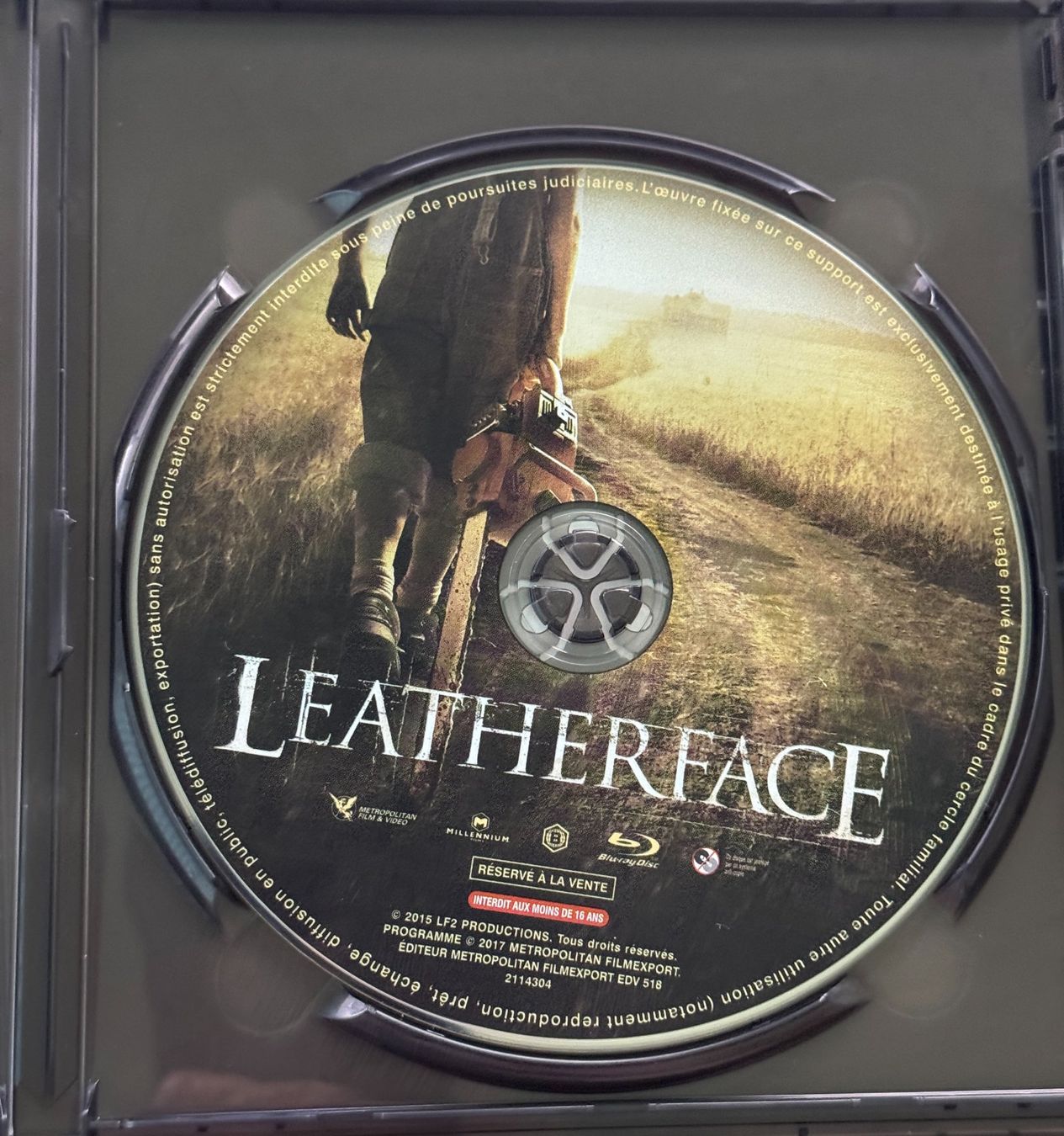 Tous les DVDs: 🎬Leatherface (2017) - Blu-ray – D'occasion à Semsales par __Florian__ 3