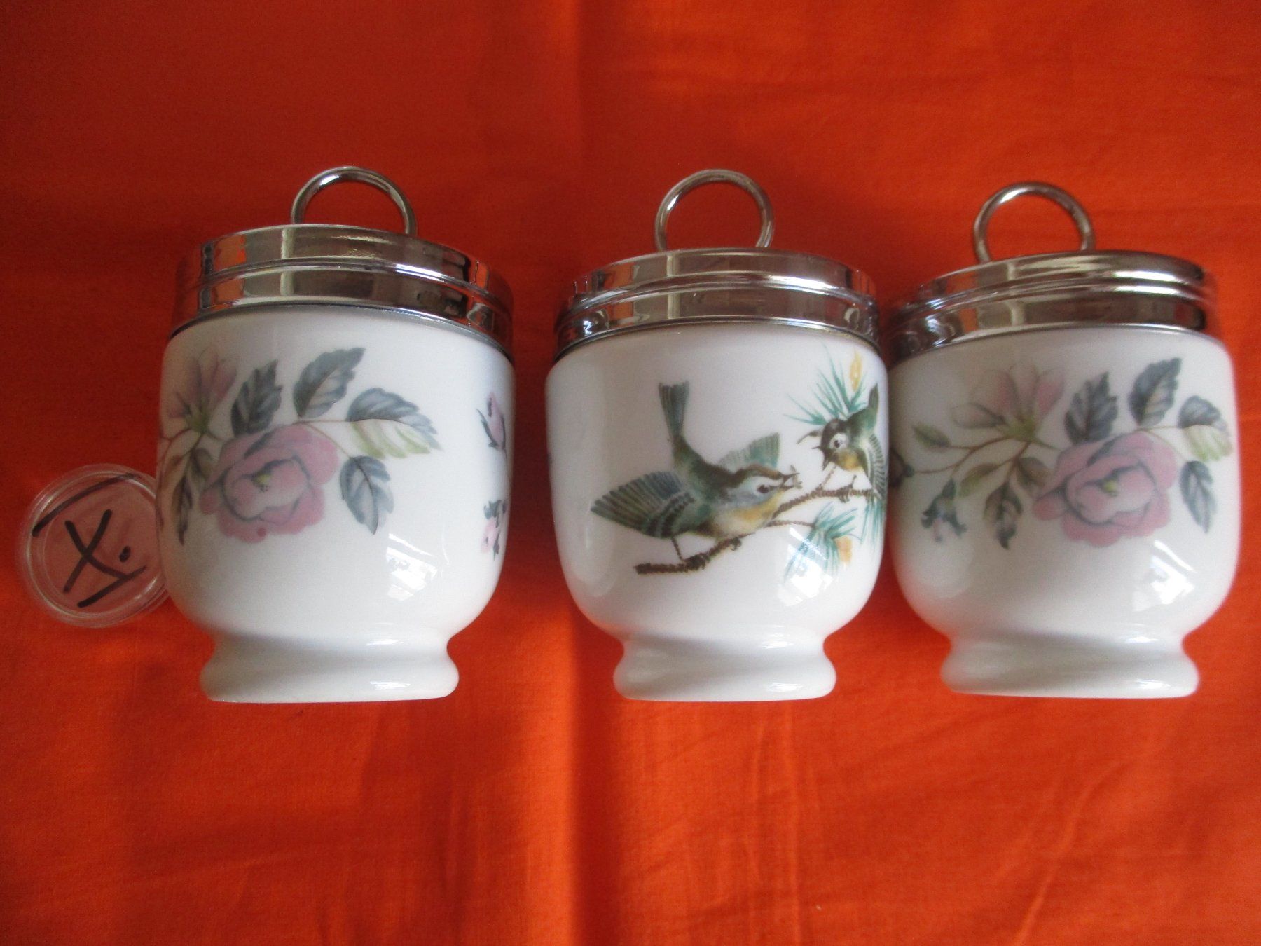 Royal Worcester Altre Stoviglie: 3 Egg Coddler Royal Worcester – Usato da Birsfelden venduto da alles-muss-raus