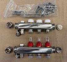 Bodenheizungsverteiler für 3 Heizkreise / ThermControl