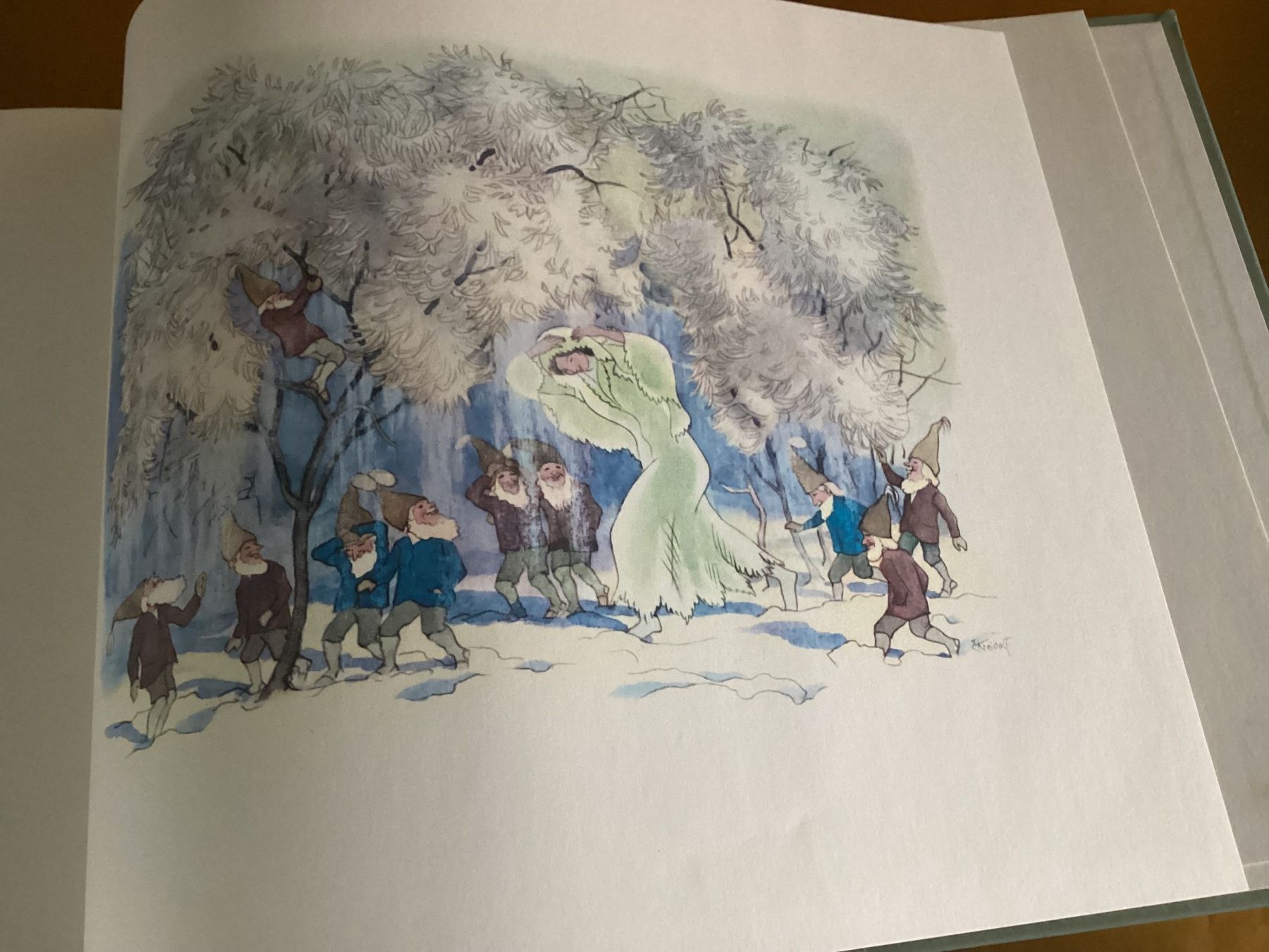 Bücher: Kinderbuch / Ein Wintermärchen E. Kreidolf Ex Libris 1988 – Gebraucht aus Beinwil am See von kae_gh7c 5