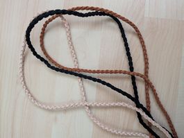 3 Flechtgürtel