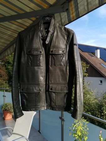 Gepflegte, Original Strellson Lederjacke in Top Zustand