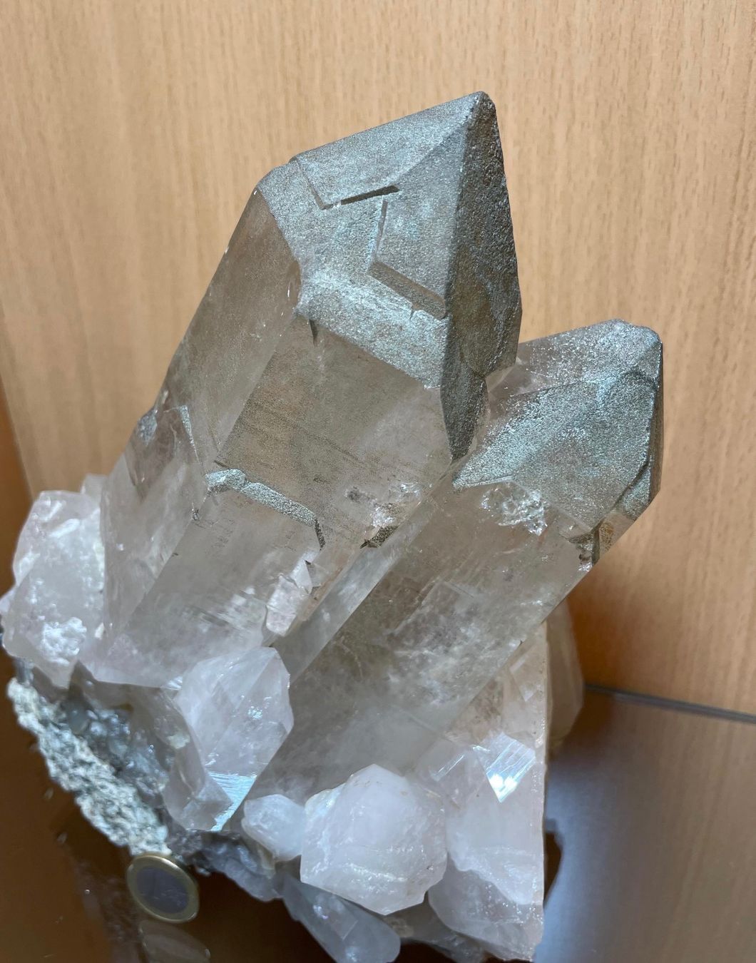 Minerali & Pietre curative: Bergkristall Chlorite in Matrix Granit – Usato da Genève venduto da qua_q7kb 3