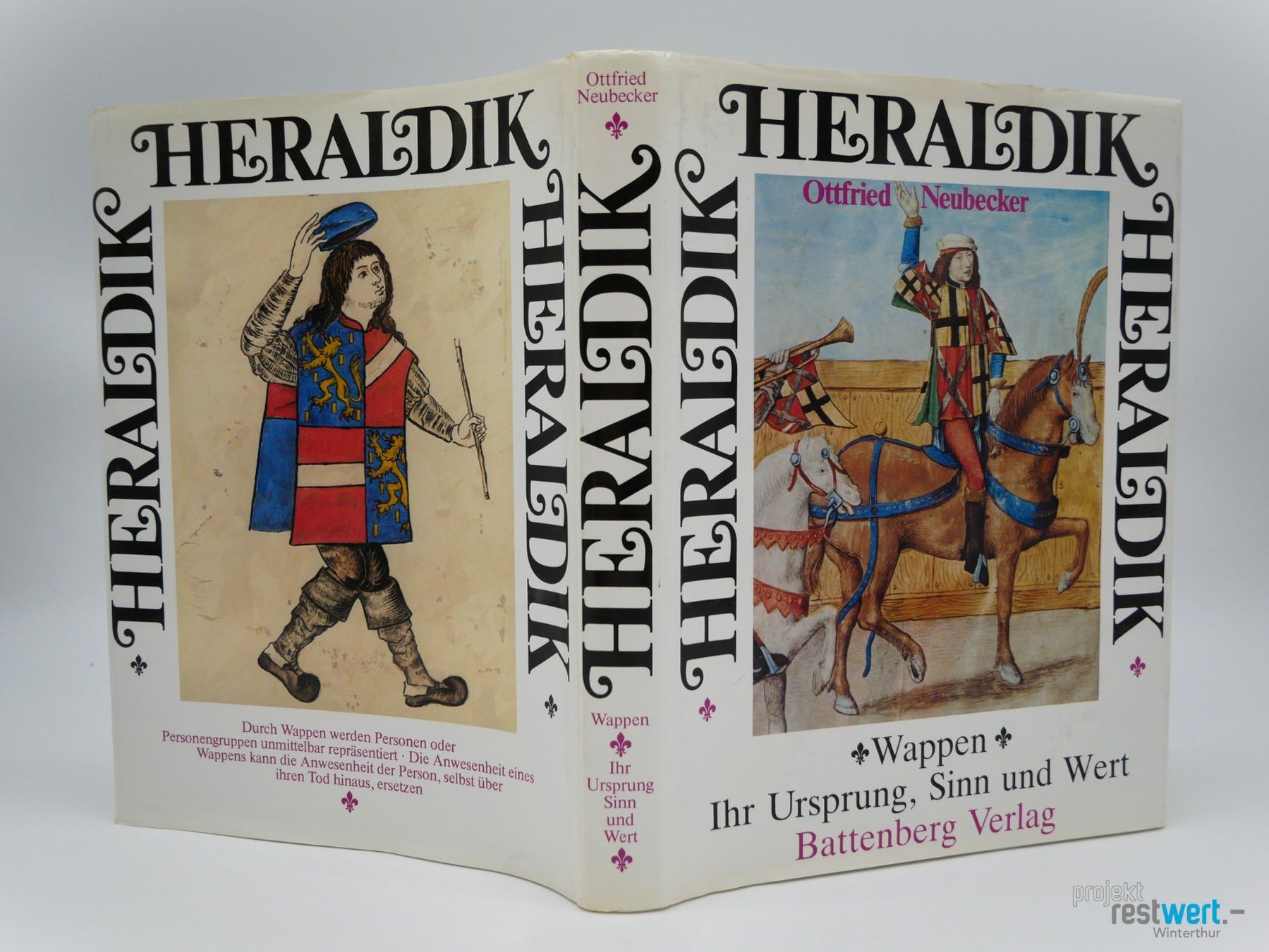 Libri: OTTFRIED NEUBECKER - Heraldik – Usato da Winterthur venduto da Restwert_Winterthur 3