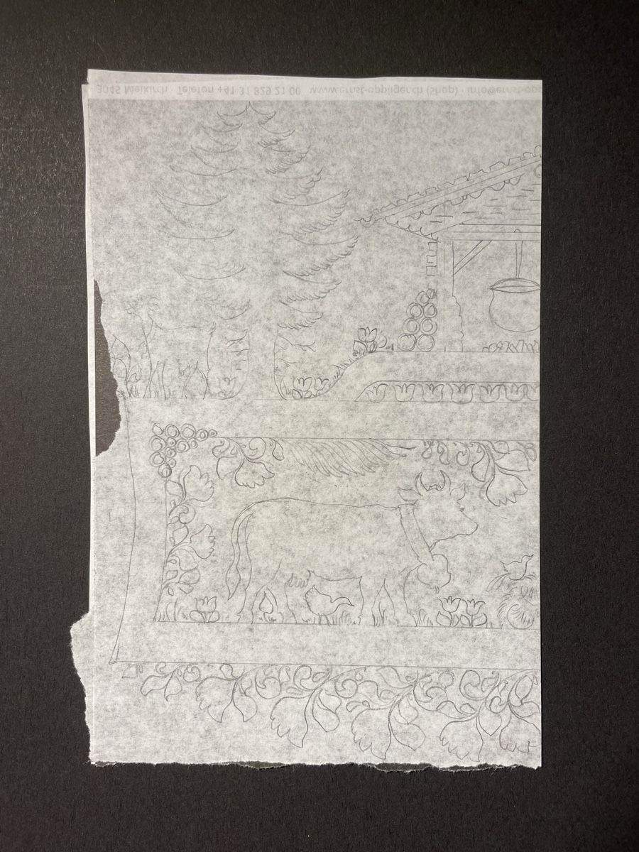 Grafica & Litografie: Scherenschnitt von Anita Buri – Nuovo (secondo la descrizione) da Konolfingen venduto da Bern-75 6