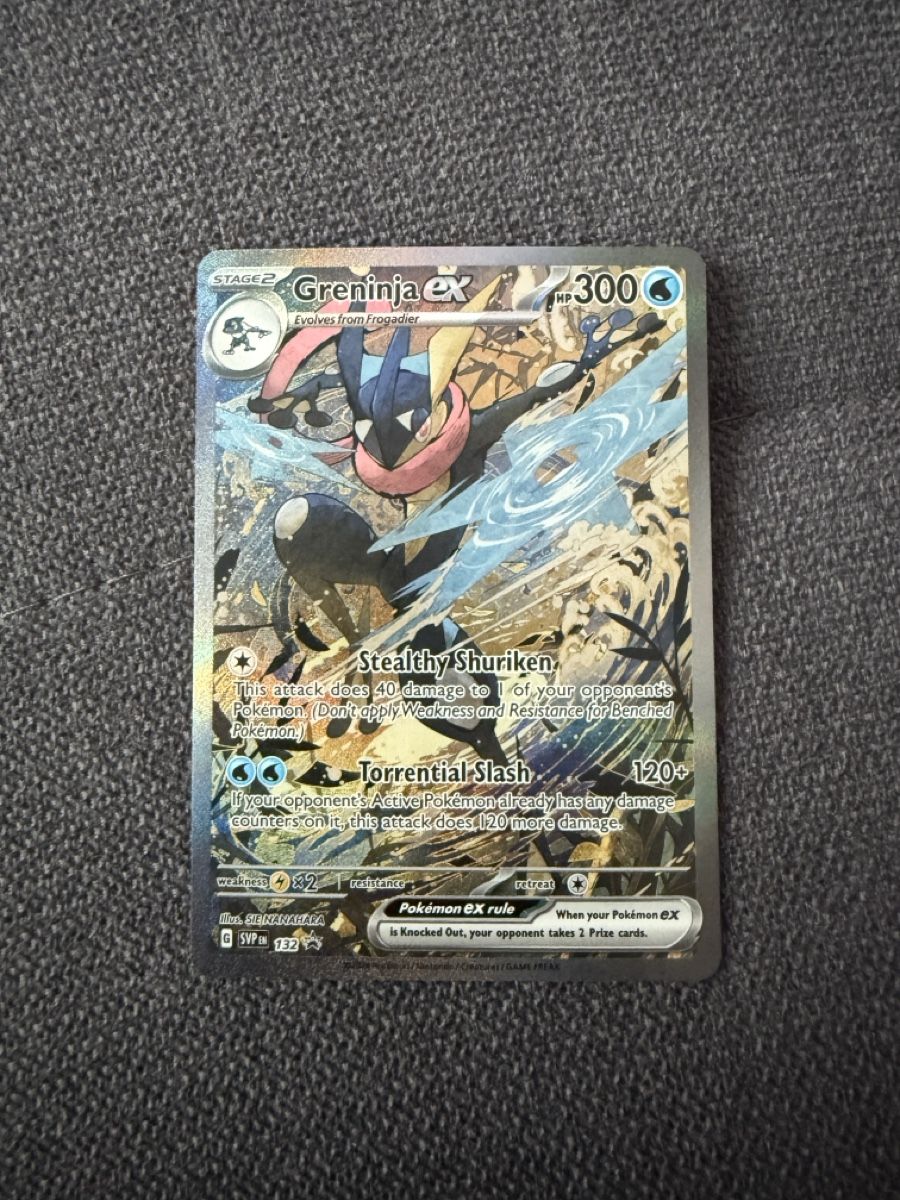 Pokémon Carte collezionabili: Greninja EX 132 Promo – Nuovo (secondo la descrizione) da Kriens venduto da YannikB7