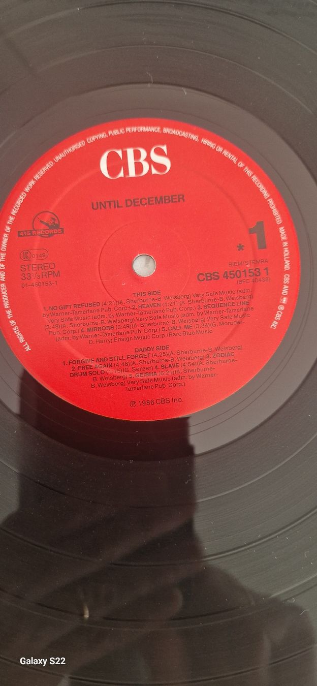 Dischi in vinile: Until December – Until December – Usato da Yvonand venduto da RF-VINYL 5