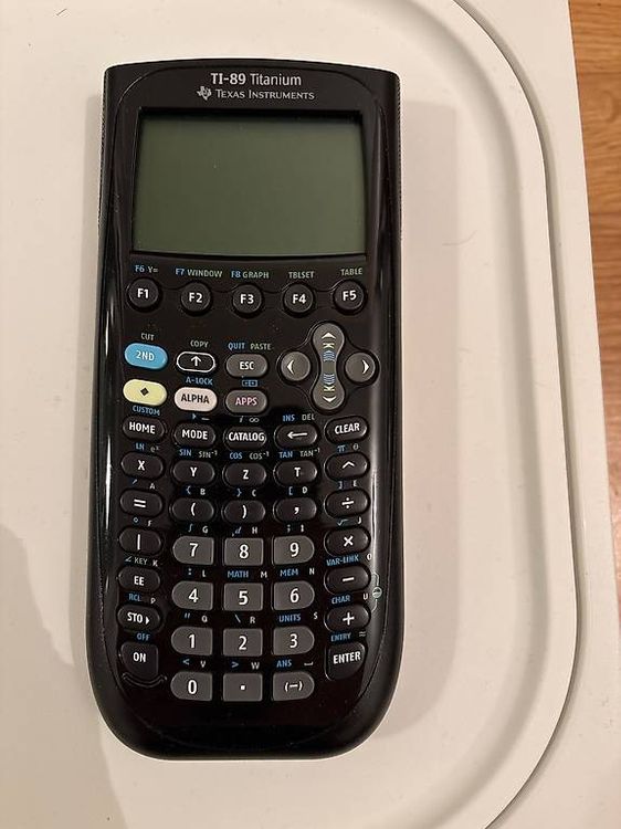 texas instrument TI 89 s'allume pocket computer