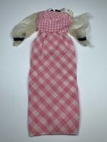 Quick Curl Barbie Pink Dress Vintage 1974 Mattel