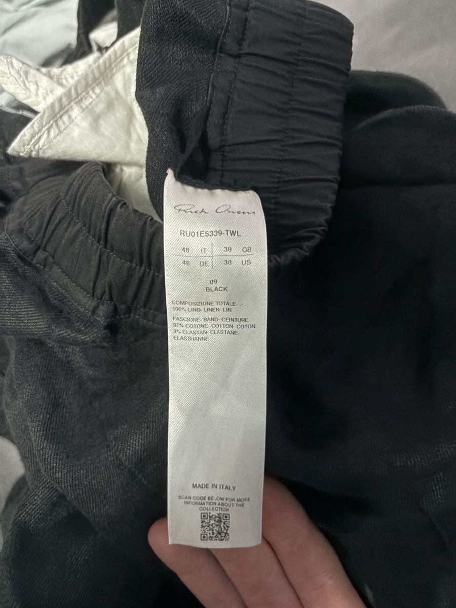 Rick Owens Jeans: Rick owens pants black  – Usato da Zürich venduto da har_9mp2 1