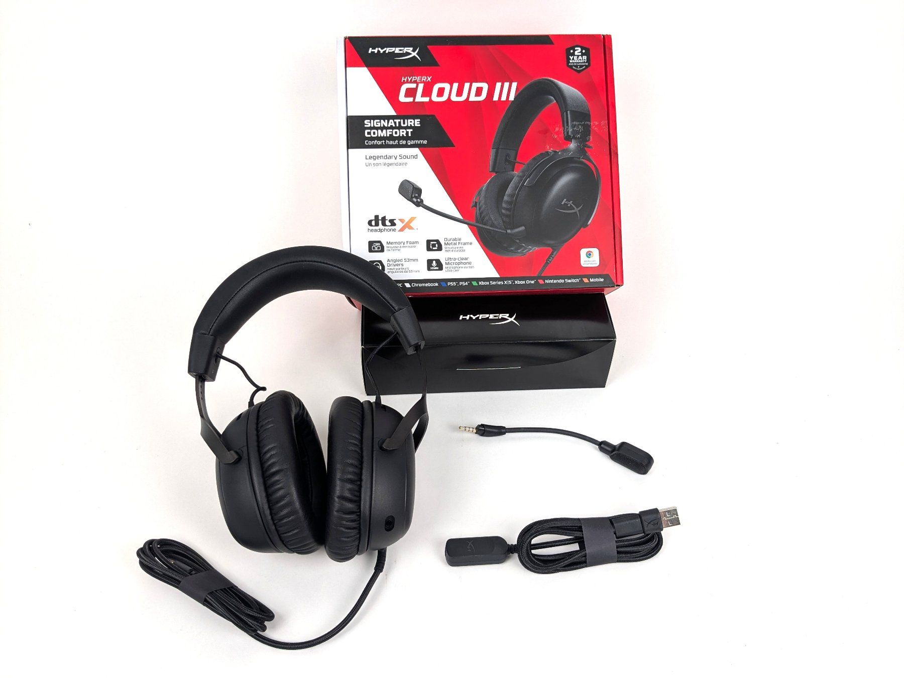 Hyperx Cuffie: HYPERX Cloud III Gaming Headset – Nuovo (secondo la descrizione) da Dintikon venduto da Restwert_Dintikon