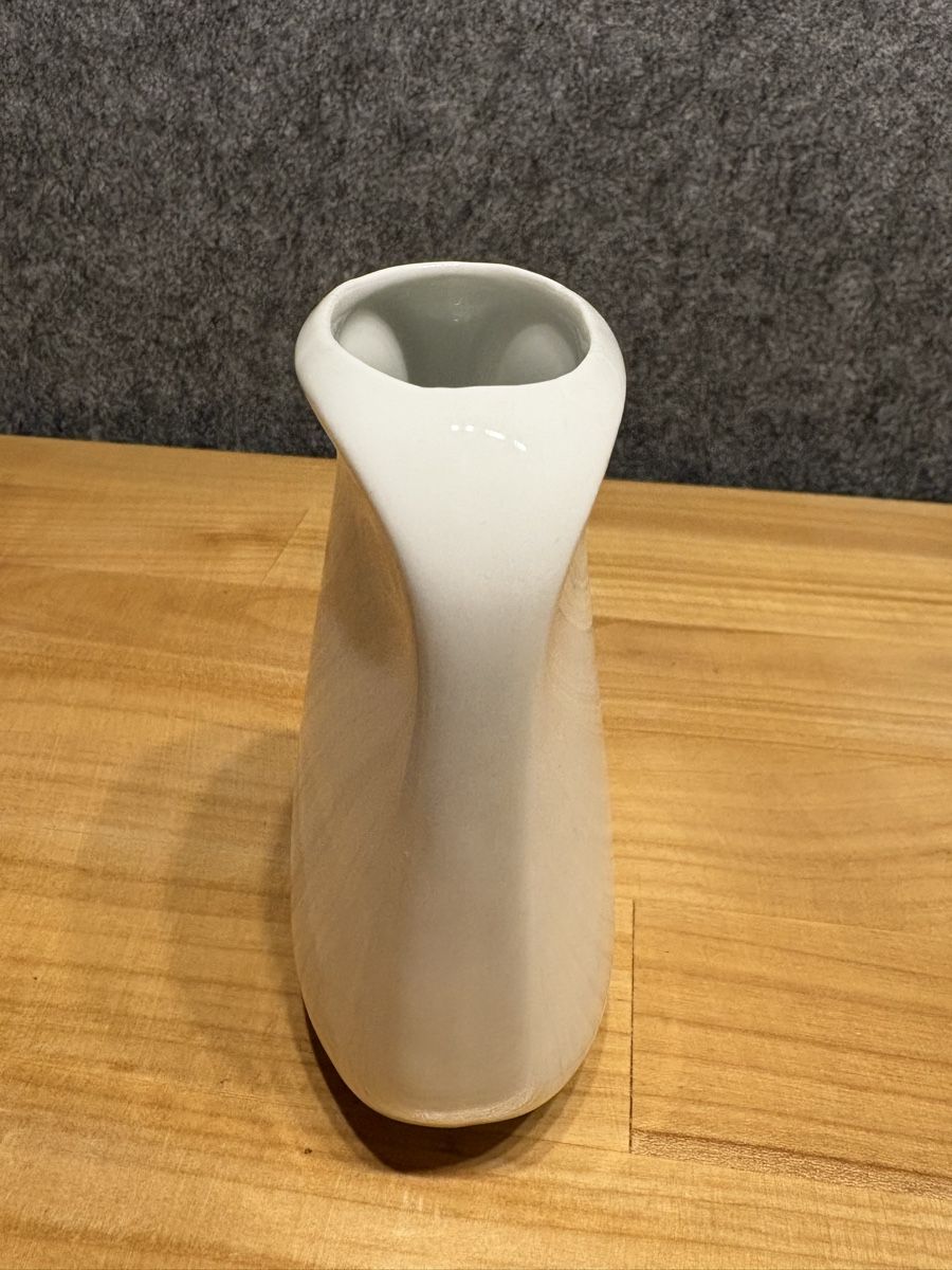 Vasi & Recipienti: Blumenvase Keramik weiss – Nuovo (secondo la descrizione) da Rümlang venduto da euqinom16 1